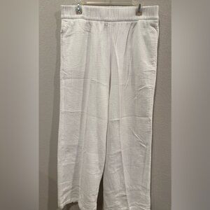 Wonderly White Wide Leg Pants